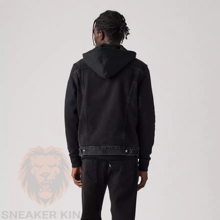 Куртка джинсова з капюшоном Levi's Hybrid Hoodie Trucker Jacket A06320001